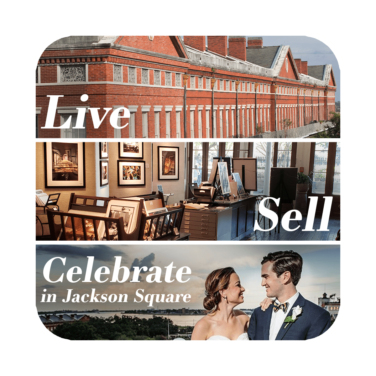 Live, sell, and celebrate in Jackson Square