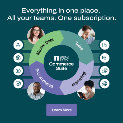 Everything in one place. All your teams. One Subscription. 1WorldSync Commerce Suite